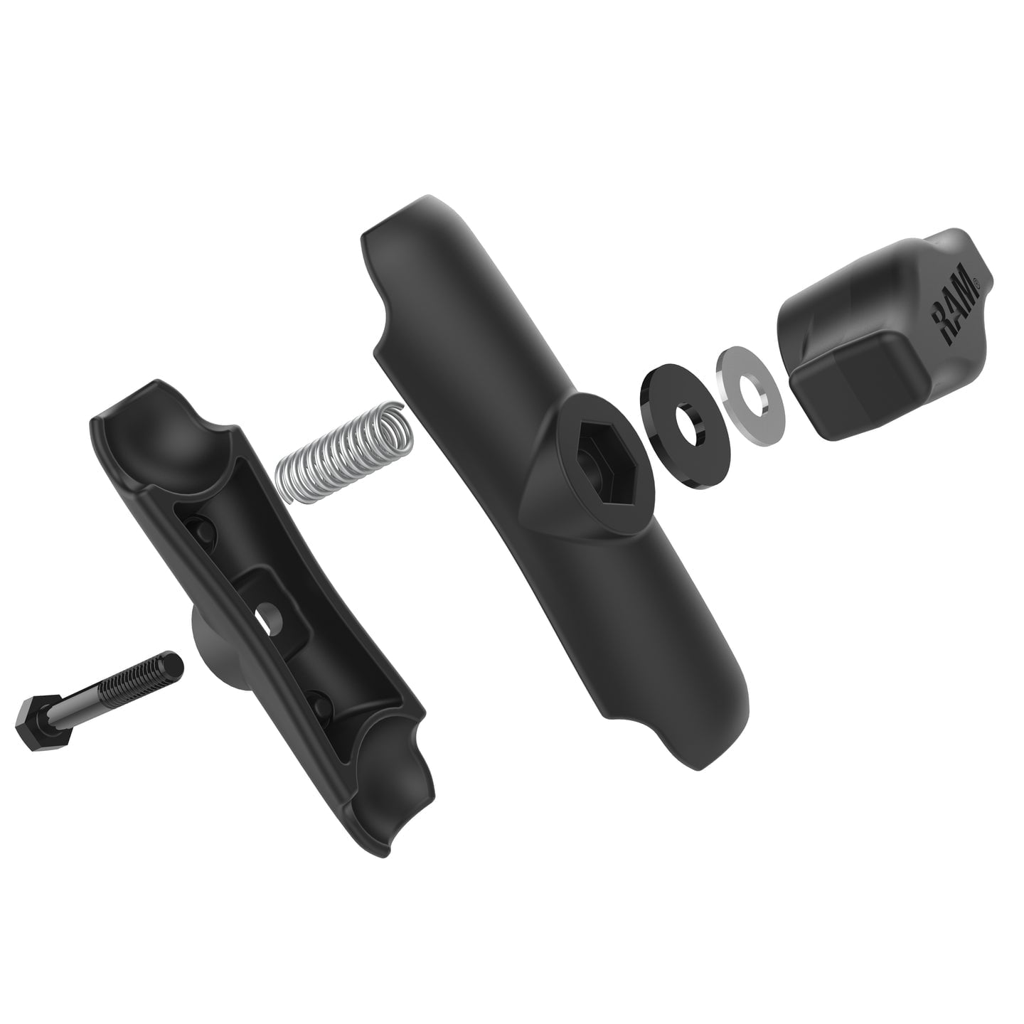 RAM Mounts Double Socket Arm - B Size Medium