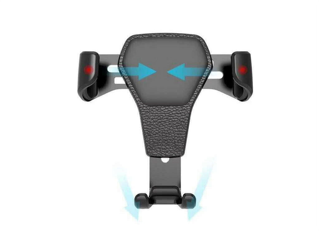 2 Pack Universal Auto-Clamping Gravity Air Vent Car Mount Holder Cradle for Cell Phone Smartphone