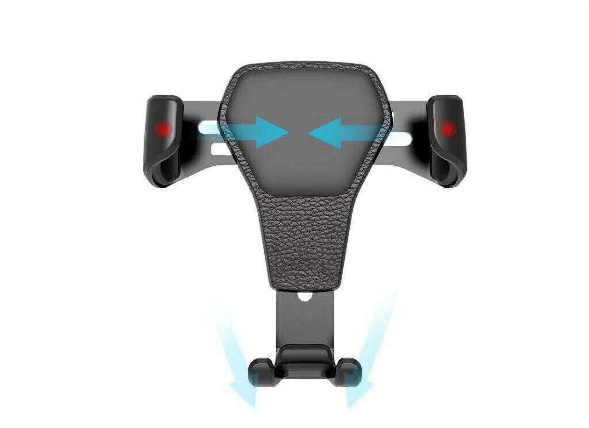 2 Pack Universal Auto-Clamping Gravity Air Vent Car Mount Holder Cradle for Cell Phone Smartphone