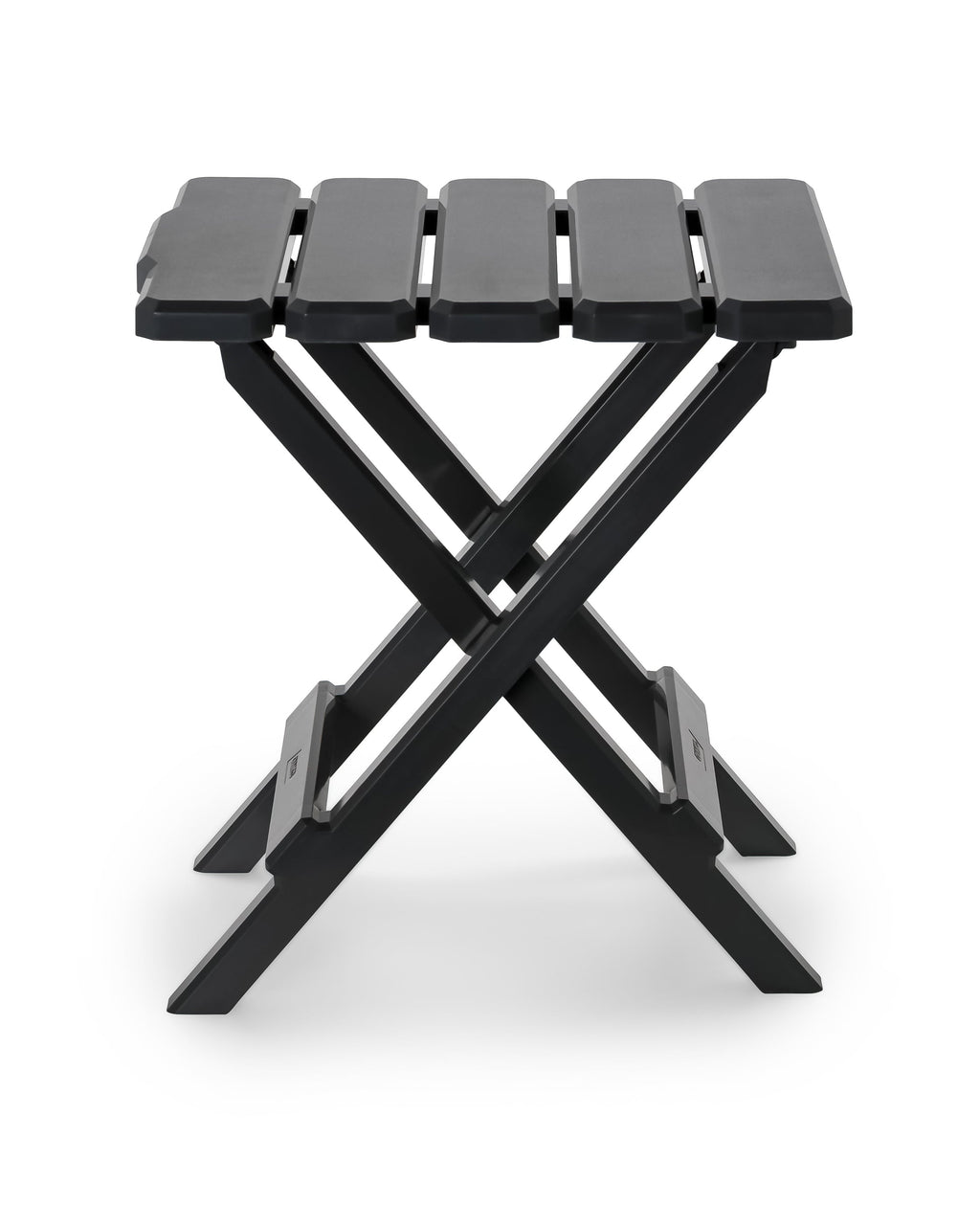 Camco Adirondack Table | Lightweight and Easy to Setup | Durable ABS Plastic, Charcoal (51881)