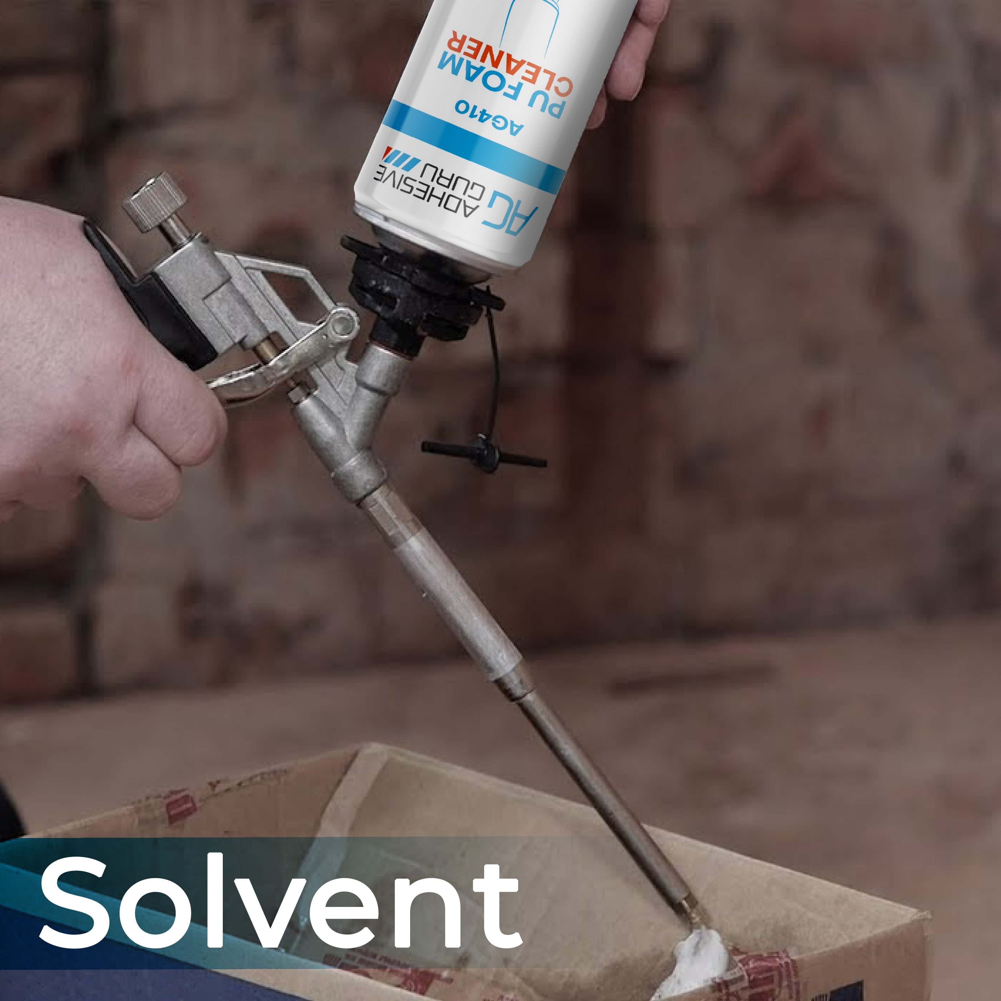 Adhesive Guru AG410 Polyurethane Foam Gun Cleaner, 15.8 0z. 1 pk