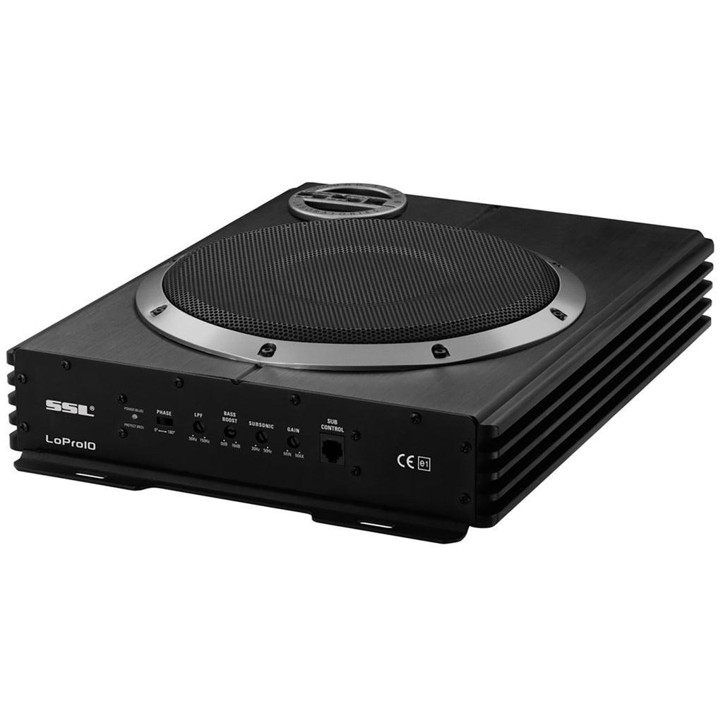 Sound Storm Laboratories LOPRO10 10” Low Profile Amplified Car Subwoofer