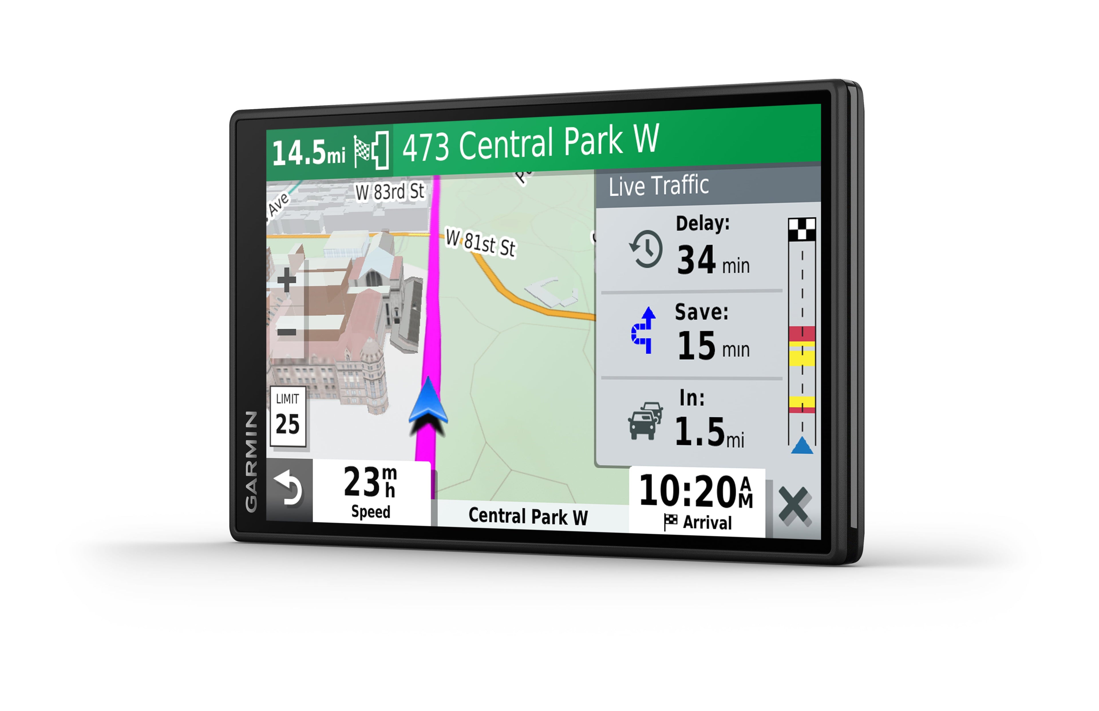 Garmin DriveSmart 55 GPS with Traffic, 5.5" Screen