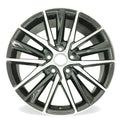 18" NEW Single 18x8 Machined Black Wheel For 2021 2022 TOYOTA CAMRY OEM Quality Replacement Rim