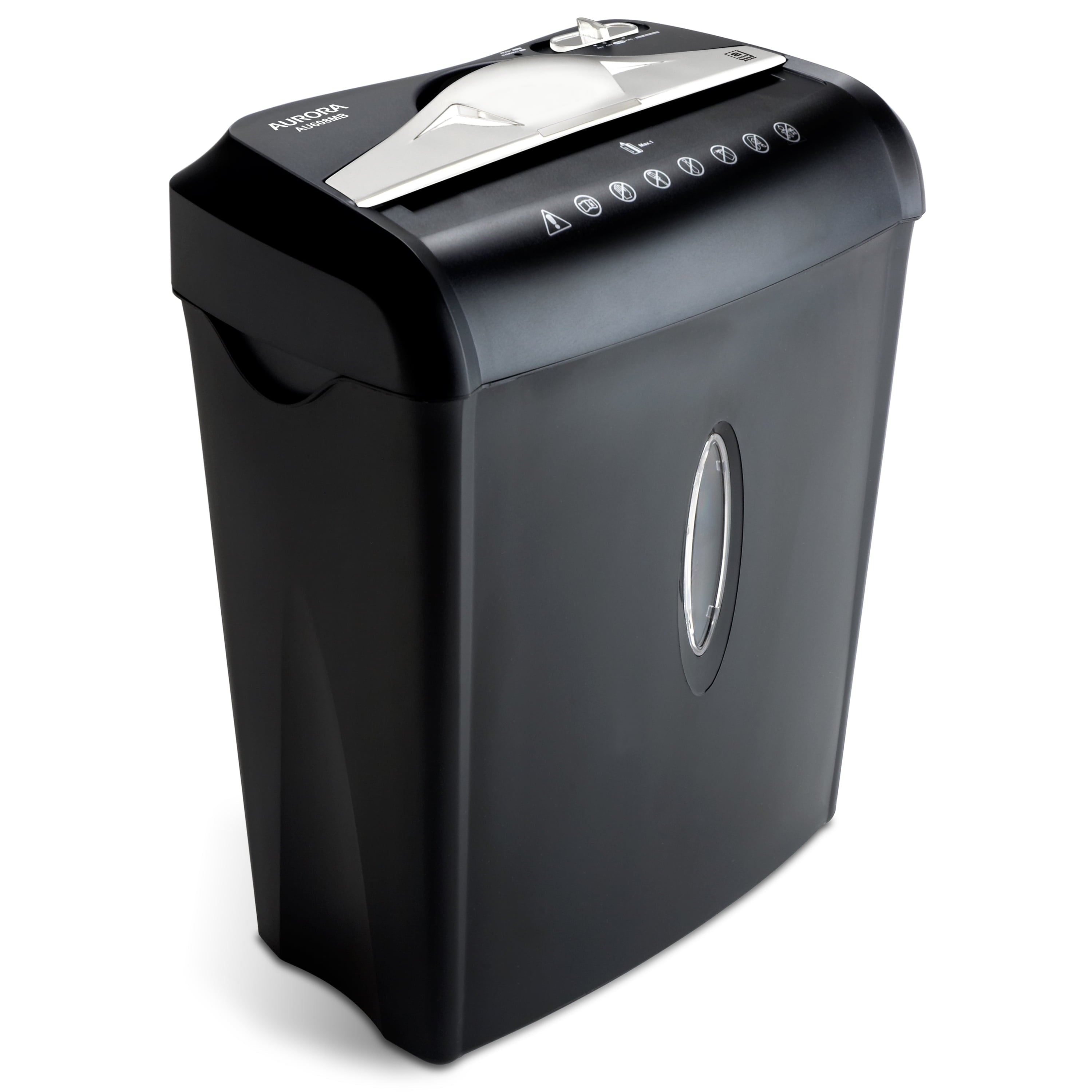 Aurora AU875XA 8-Sheet Crosscut Paper and Credit Card Shredder with 3.7-gallon Wastebasket