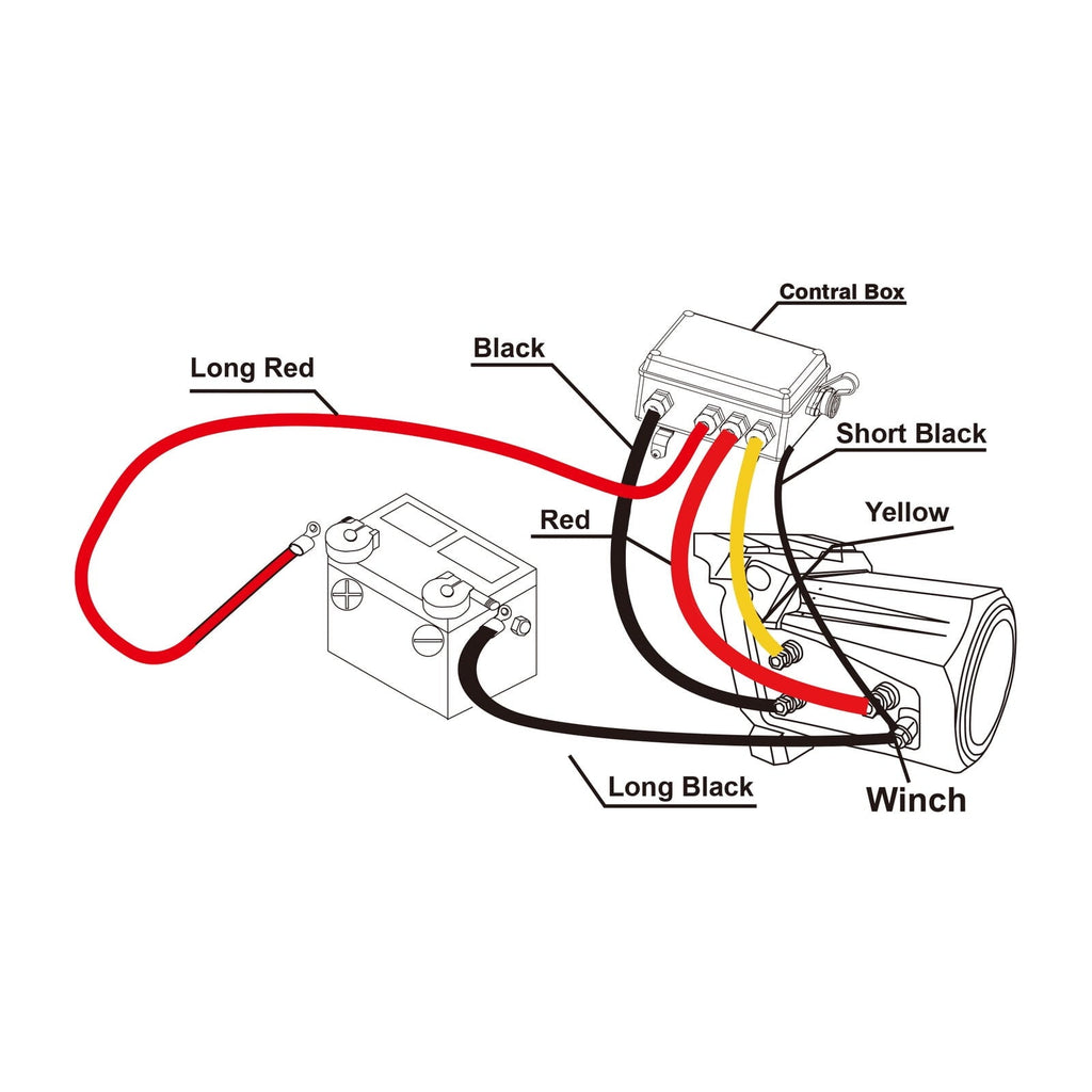 X-BULL Electric Winch XPV 14500LBS  12V Winch Synthetic Rope SUV Jeep Truck Towing 4WD Off-Road