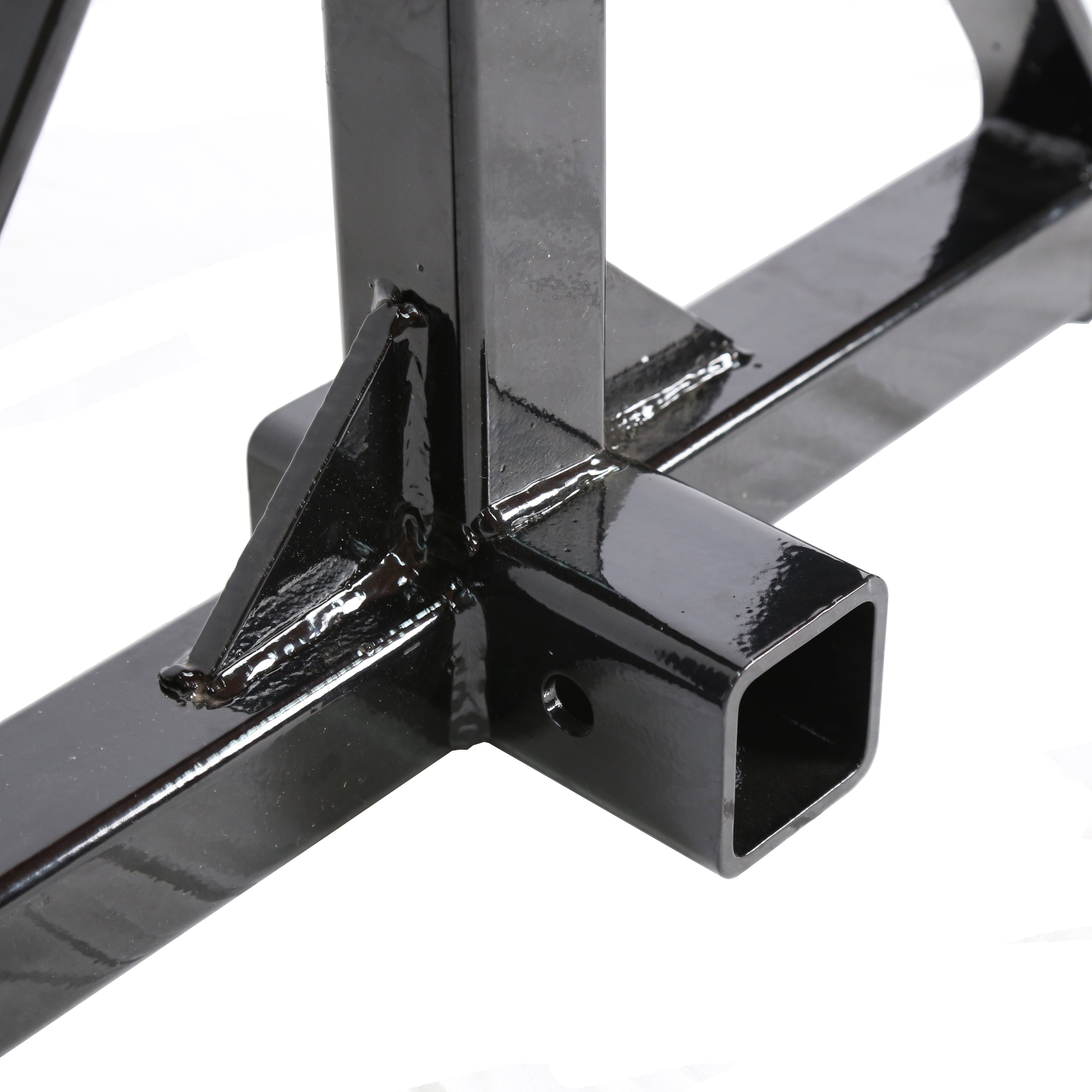 Kojem 3 Point 2" Receiver Trailer Hitch Category 1 Tractor Tow Draw Bar Adapter Pull Stabilizer for BX Kubota John Deere