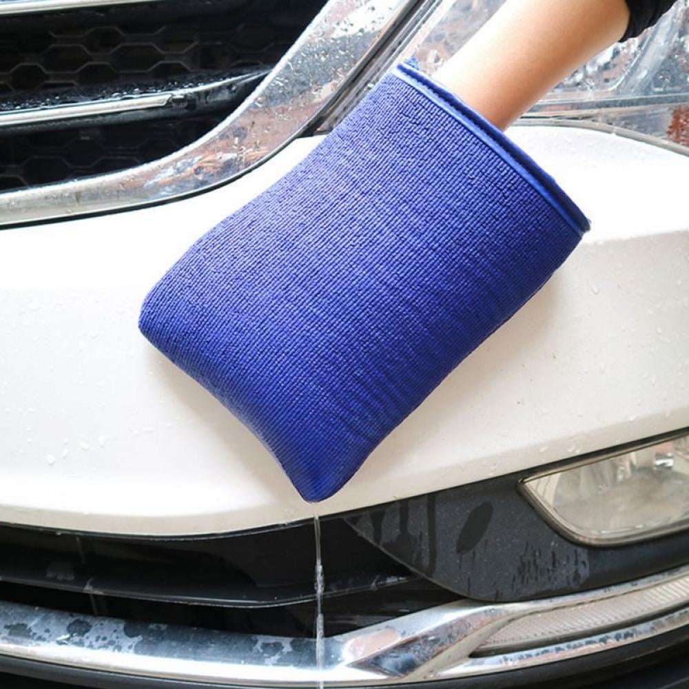 Pack of 2 Clay Mitt Auto Detailing Medium Grade Clay Bar Alternative Mitt for Flawless Removal of Surface Bonded Micro Contaminant