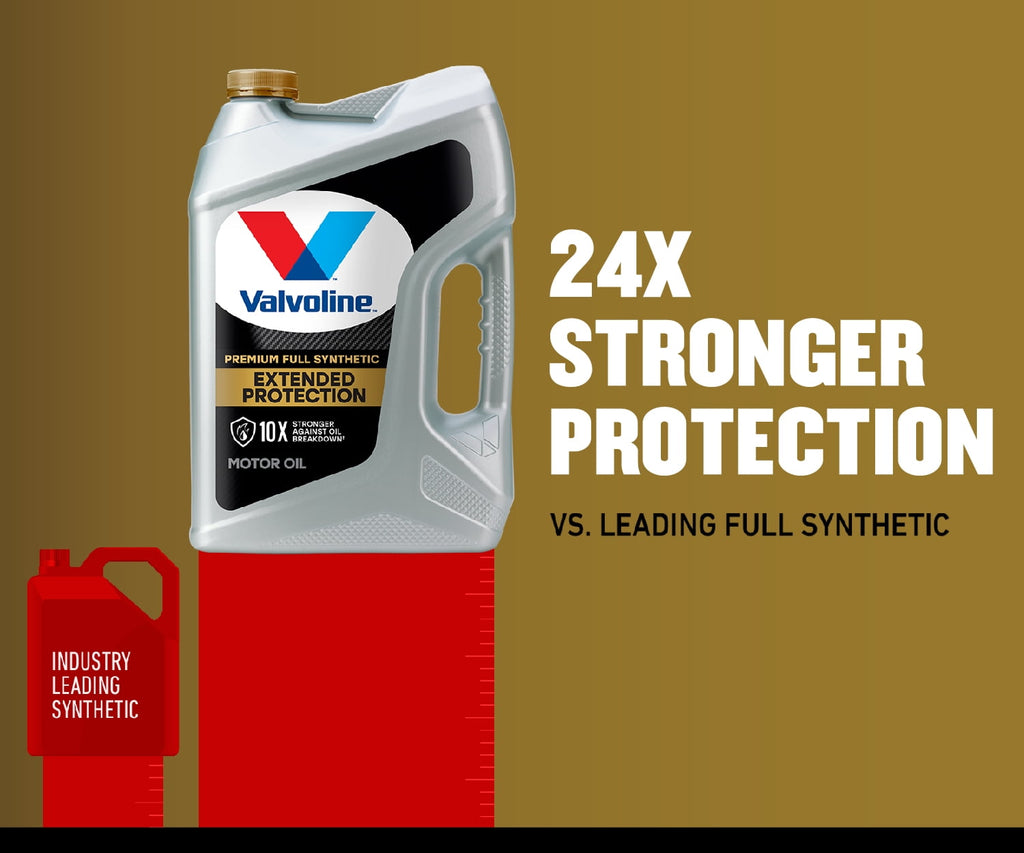 Valvoline Extended Protection Premium Full Synthetic 5W-30 Motor Oil 5 QT