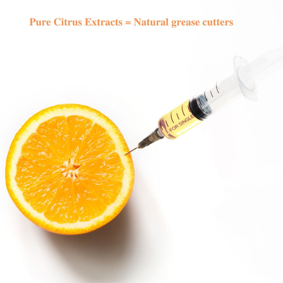 Citrus Sparkle Non-toxic Citrus Orange heavy duty Degreaser & All purpose cleaner by Hygea Natural- Pure Citrus Extracts & natural D-limonene- Removes grease, dirt, grime and more- 24 oz spray RTU