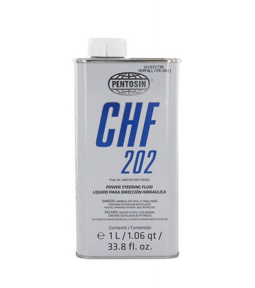 Pentosin 8403107 CHF 202 Synthetic Hydraulic Fluid 1 Liter Fits select: 2009-2018 VOLKSWAGEN JETTA, 2012-2018 VOLKSWAGEN PASSAT