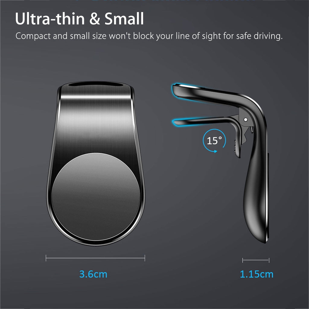 Magnetic Phone Car Mount, TSV Universal Air Vent Cellphone Holder with Strong Magnet Fit for iPhone 14 13 12 Pro Max, Samsung Galaxy Note20 Ultra