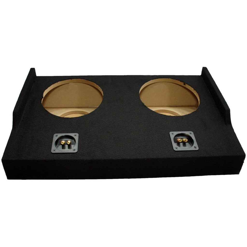 2015 - UP Ford F150 Super Cab Kicker Comp C10 Dual 10 Custom Sub Box CXA8001 Amp
