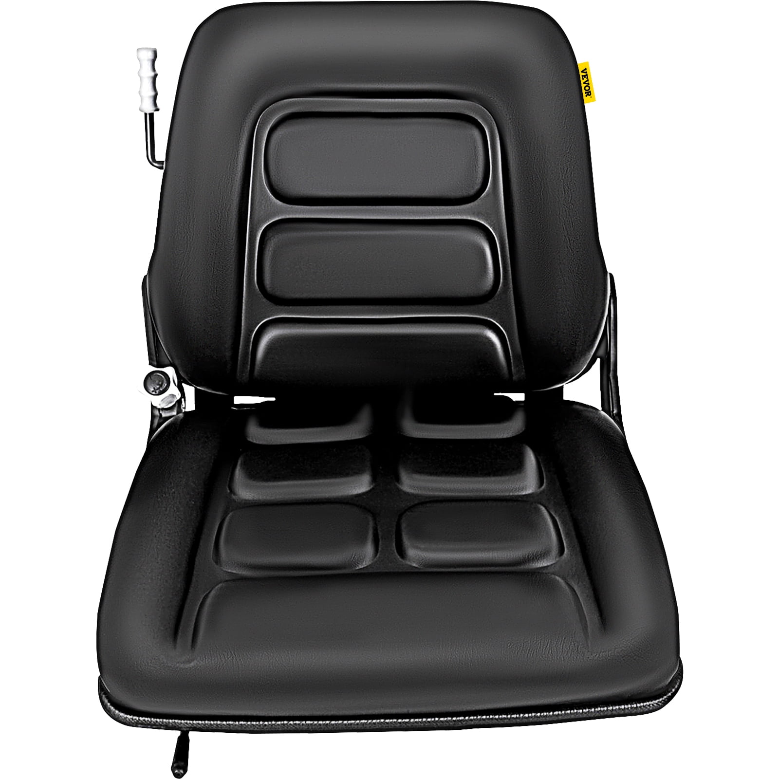 VEVOR Universal Vinyl Forklift Seat with Safety Switch & 3 Stage Weight Adjustment, Suspension Seat Fits TOYOTA