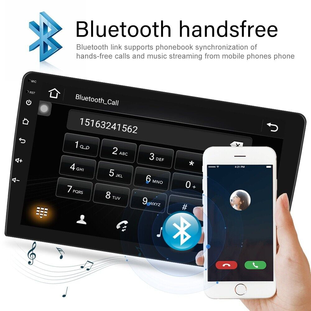 Car Radio Stereo for Toyota Camry 2015-2017, 10" Touchscreen Android 12 Support Carplay Android Auto Navigation Bluetooth Radio Video Steering Wheel Control Rear Camera 2G+32G,Black