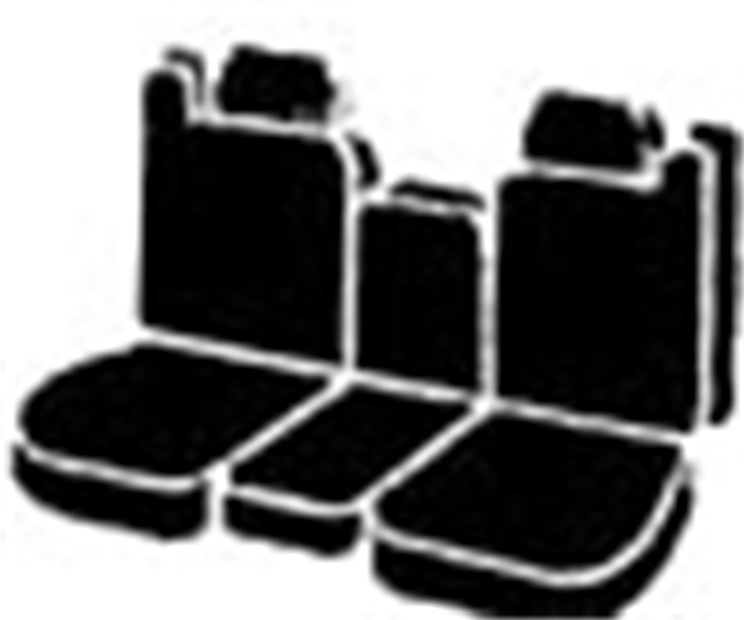Fia Inc. TR48-17 BLACK FIATR48-17 BLACK 03-07 SILVERADO/SIERRA 40/20/40 W/O A/REST BLT-IN S/BELT B