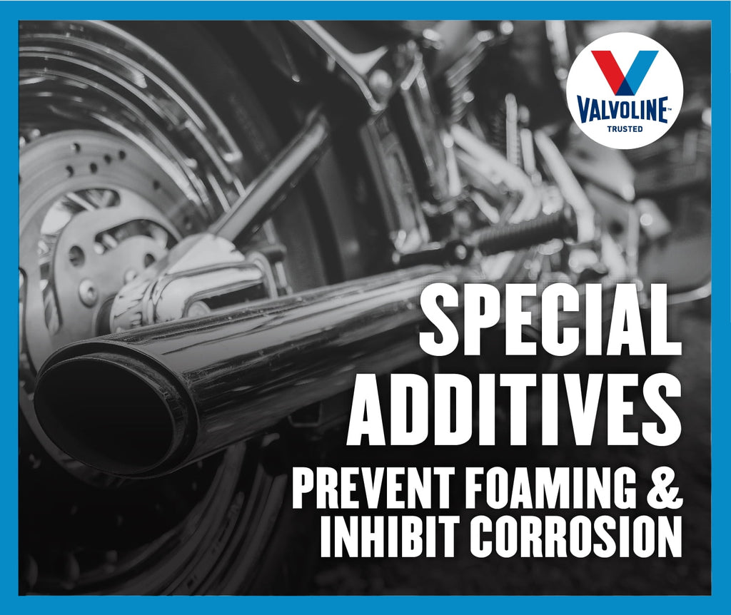 Valvoline 4-Stroke Motorcycle 10W-40 Conventional Motor Oil 1 QT