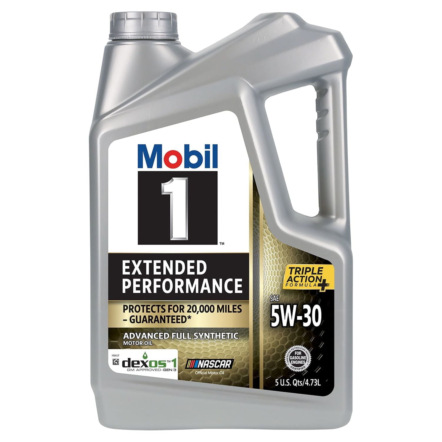 Mobil 1 Extended Performance Full Synthetic Motor Oil 5W-30, 5 qt