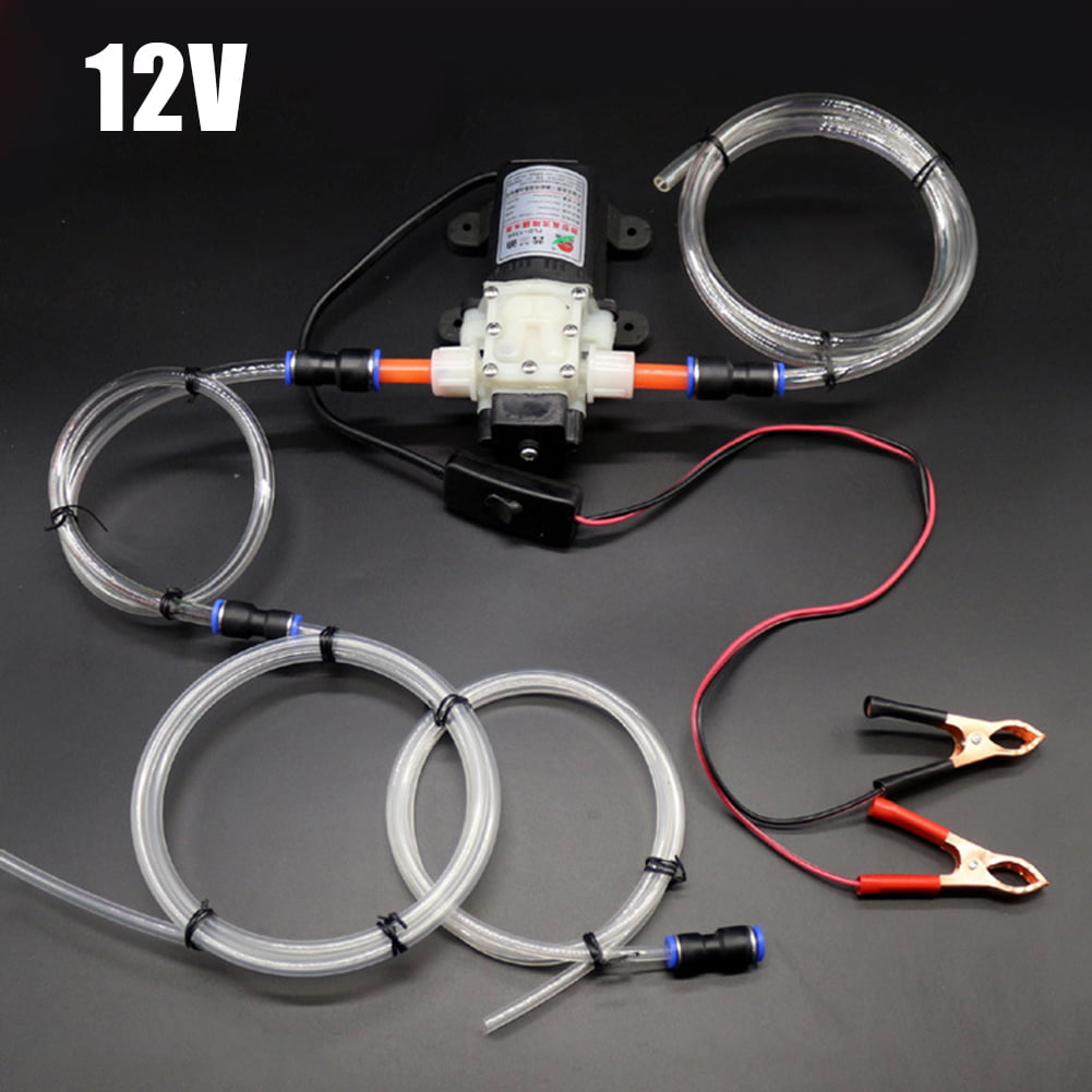 BAMILL Fuel Transfer Pump 12 Volt Oil Diesel Gas Gasoline Kerosene Car Tractor Truck