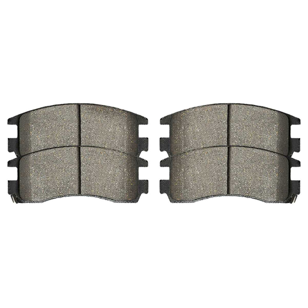 AutoShack Front and Rear Ceramic Brake Pads Kit Replacement for 2006-2007 Chevrolet Monte Carlo 2006-2010 Impala 2008-2009 Buick LaCrosse Allure 3.5L 3.9L 5.3L V6 V8 FWD