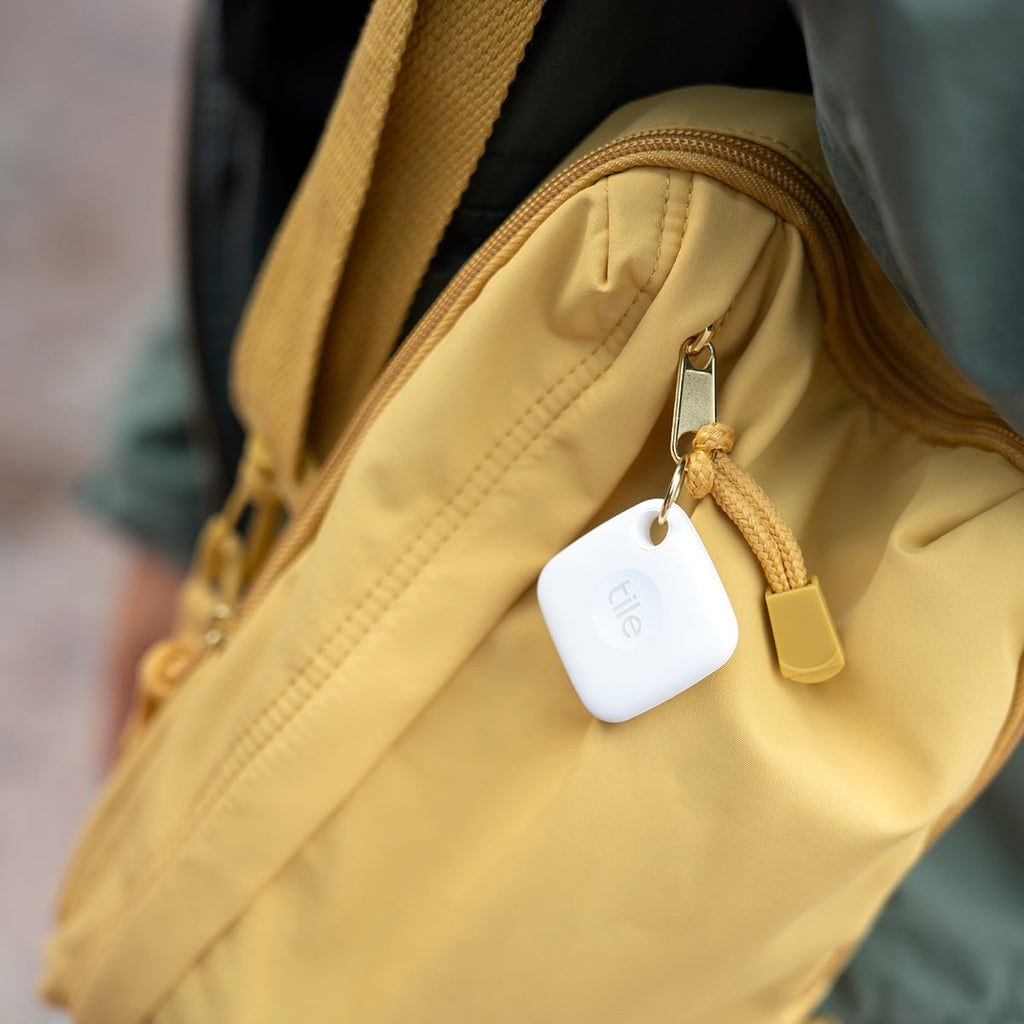 Tile Mate (2022) - 1 Pack - White - Bluetooth Tracker, Keys Finder and Item Locator