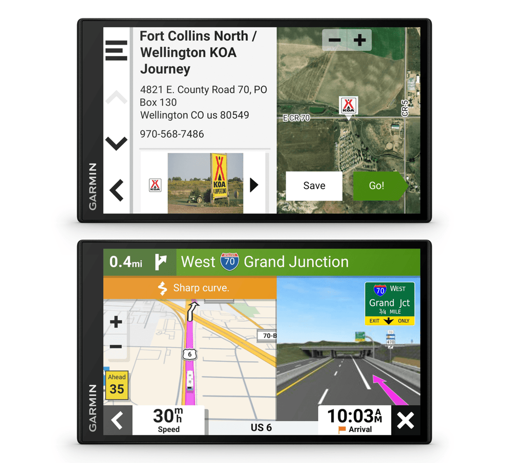 Garmin RV 795 GPS Navigator, Large, Easy-to-Read 7”, Custom RV Routing, High-Resolution Birdseye Satellite Imagery Unisex Adult with Wearable4U Power Pack Bundle