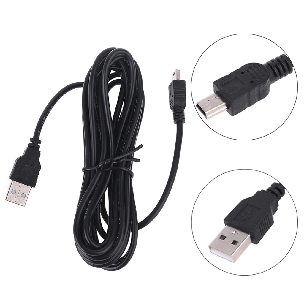 OOKWE Output 5V/2A Mini Micro USB Power Cable 3.5m Dash Cam Video Recorder Power Cord