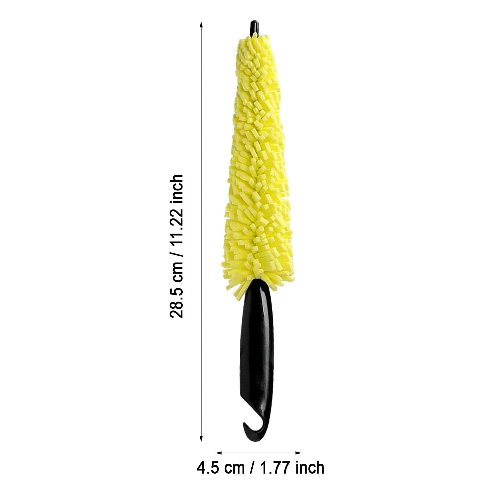 LBS Car Wheel Tire Rim Brush Rim Scrubber Supplies Cleaner Car Wash Equipment Cleaning Tools Duster Car Accessories for Suv Car Motorcycle