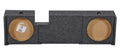 UnderSeat Downfire Dual 12" Subwoofer Sub Box for 2000-2003 Ford F150 Xcab