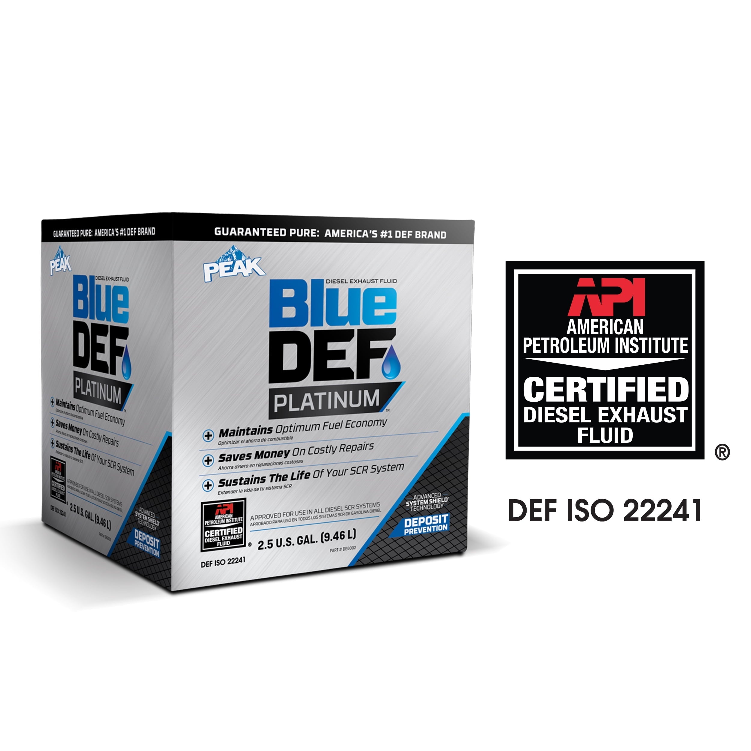 BlueDEF PLATINUM 2.5 Gallon