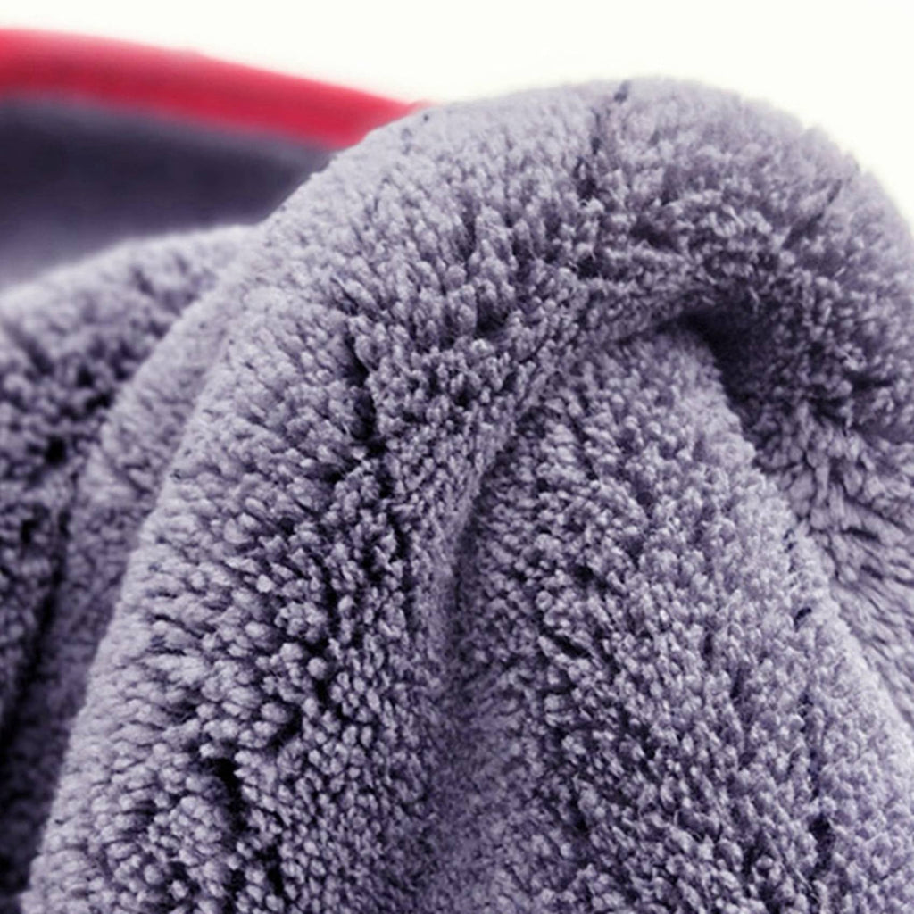 2X 1000GSM 90X60cm Large Size Thick Plush Microfiber Towel Car Wash Clean Cloths Microfibre Wax Polishing Towel