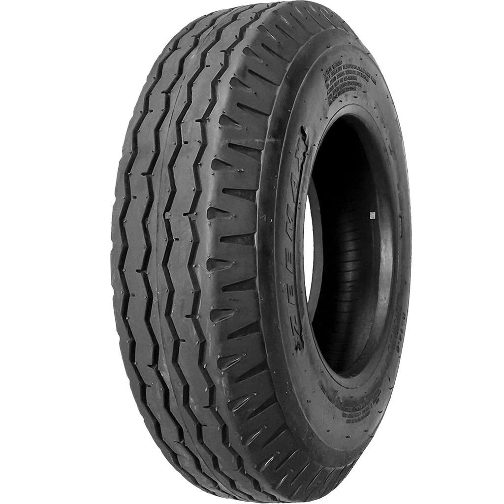 Pair of 2 (TWO) New Zeemax Highway ST 8-14.5 Load G (14 Ply) Heavy Duty Trailer Tires