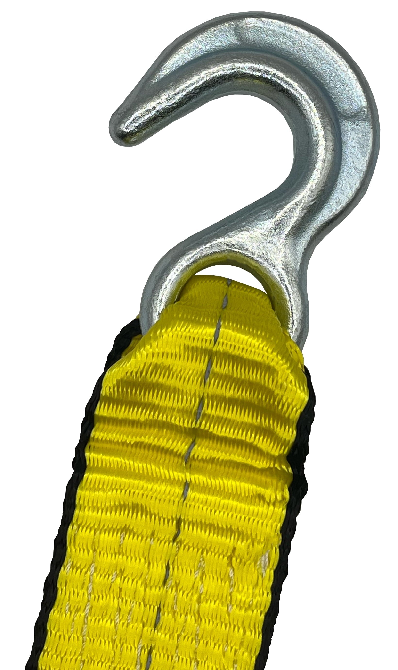 Everest 2" x 30'  Reflective Tow Strap with Forged Hooks, 3,333 lb W/LL, 1-Pack