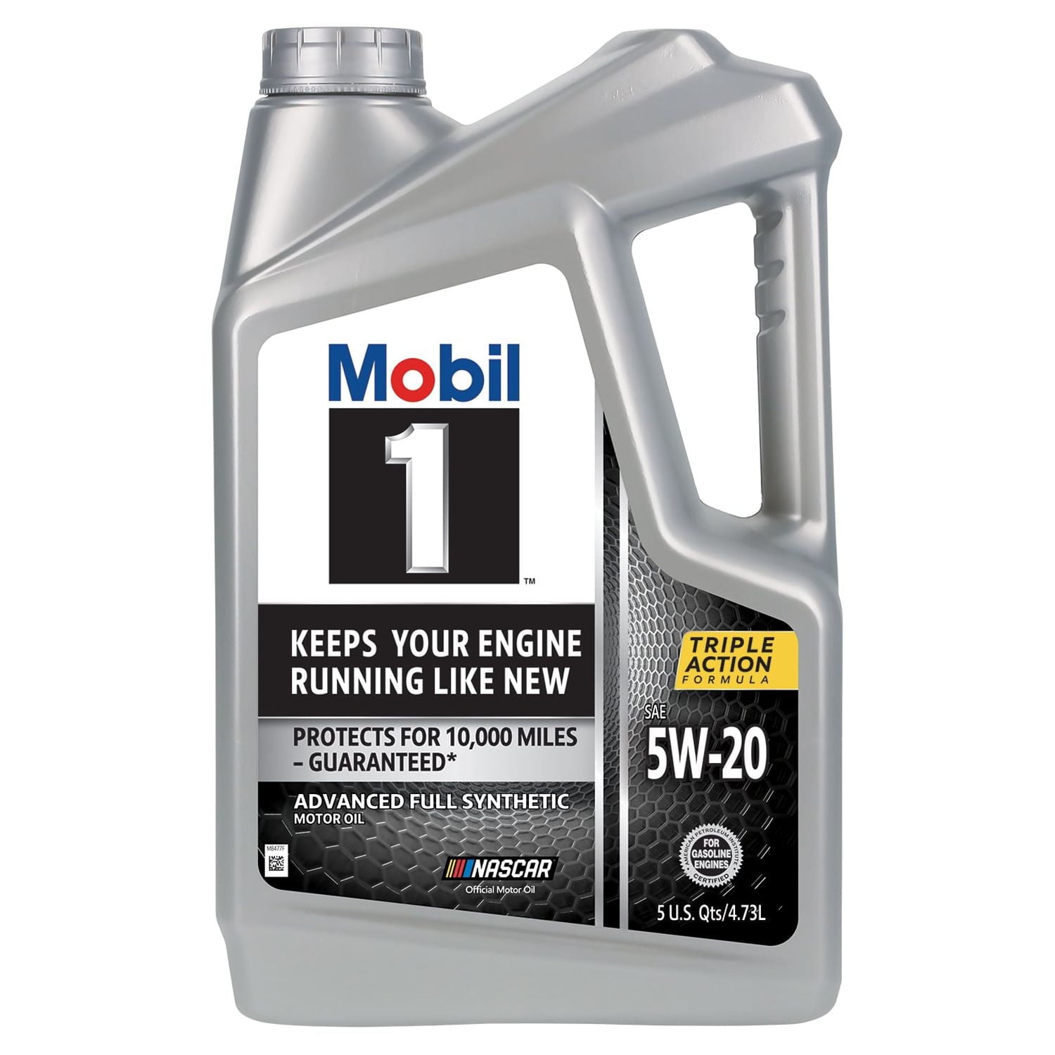 Mobil 1 Advanced Full Synthetic Motor Oil 5W-20, 5 qt  (3 Pack)