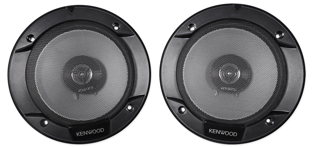 (2) Kenwood KFC-6966S 6x9" 800 Watt+(2) 6.5" 600 Watt Car Audio Coaxial Speakers