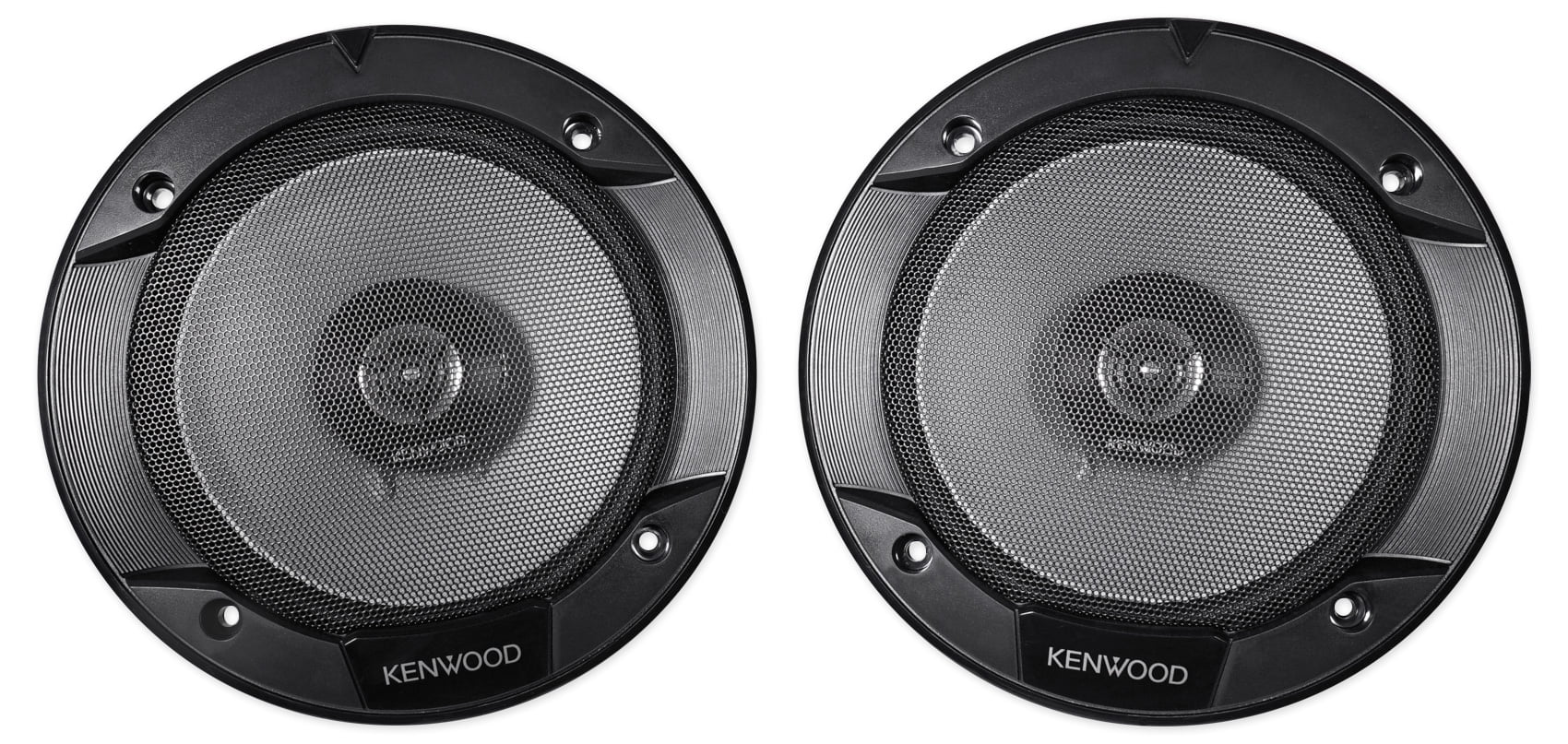 (2) Kenwood KFC-6966S 6x9" 800 Watt+(2) 6.5" 600 Watt Car Audio Coaxial Speakers