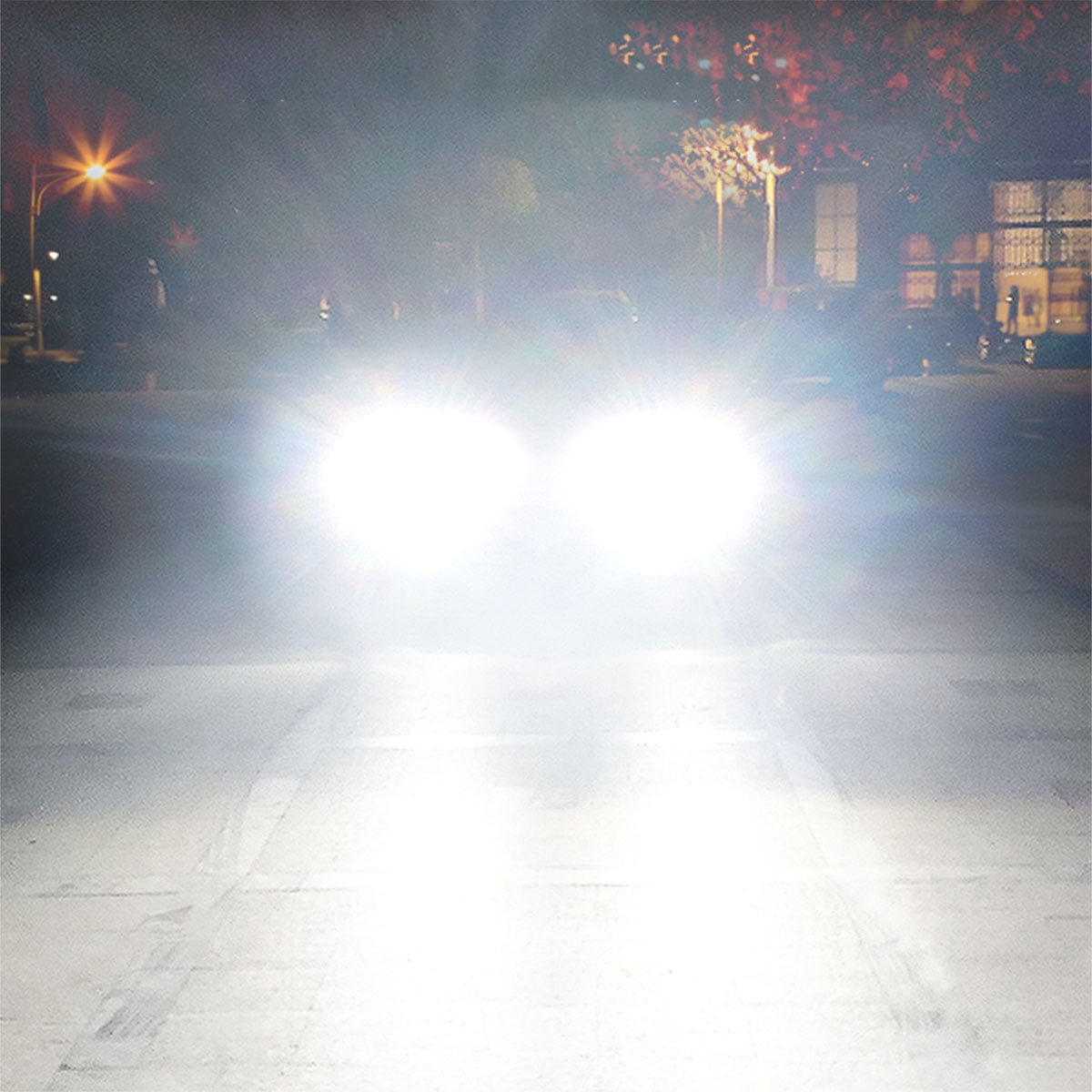 D1S Xenon HID Headlight Bulbs for Cadillac Escalade 2007-2014 LED High and Low Beam 35W 6000K White,2pcs
