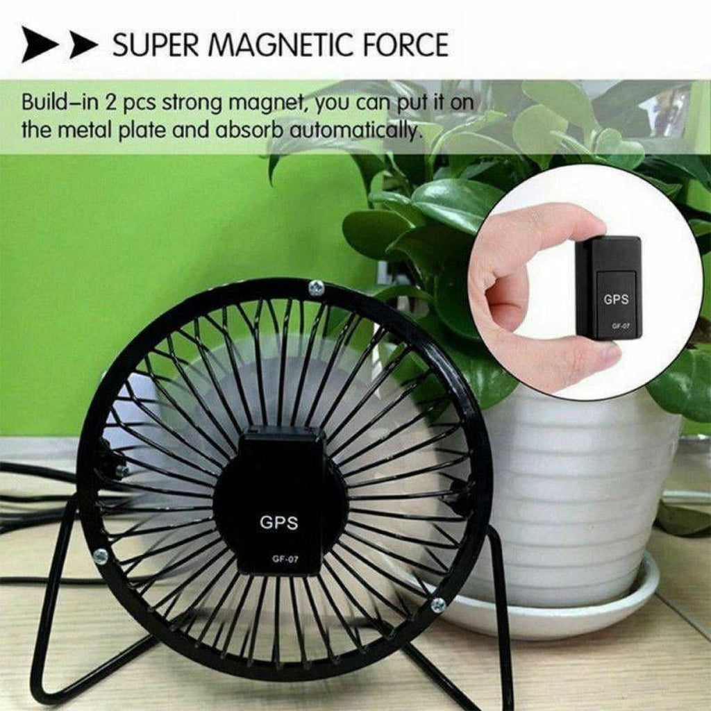 Praeter Magnetic GF07 Mini GPS Real Time Car Elderly Children Anti-lost Locator Tracker GPS Strong Magnetic Positioner