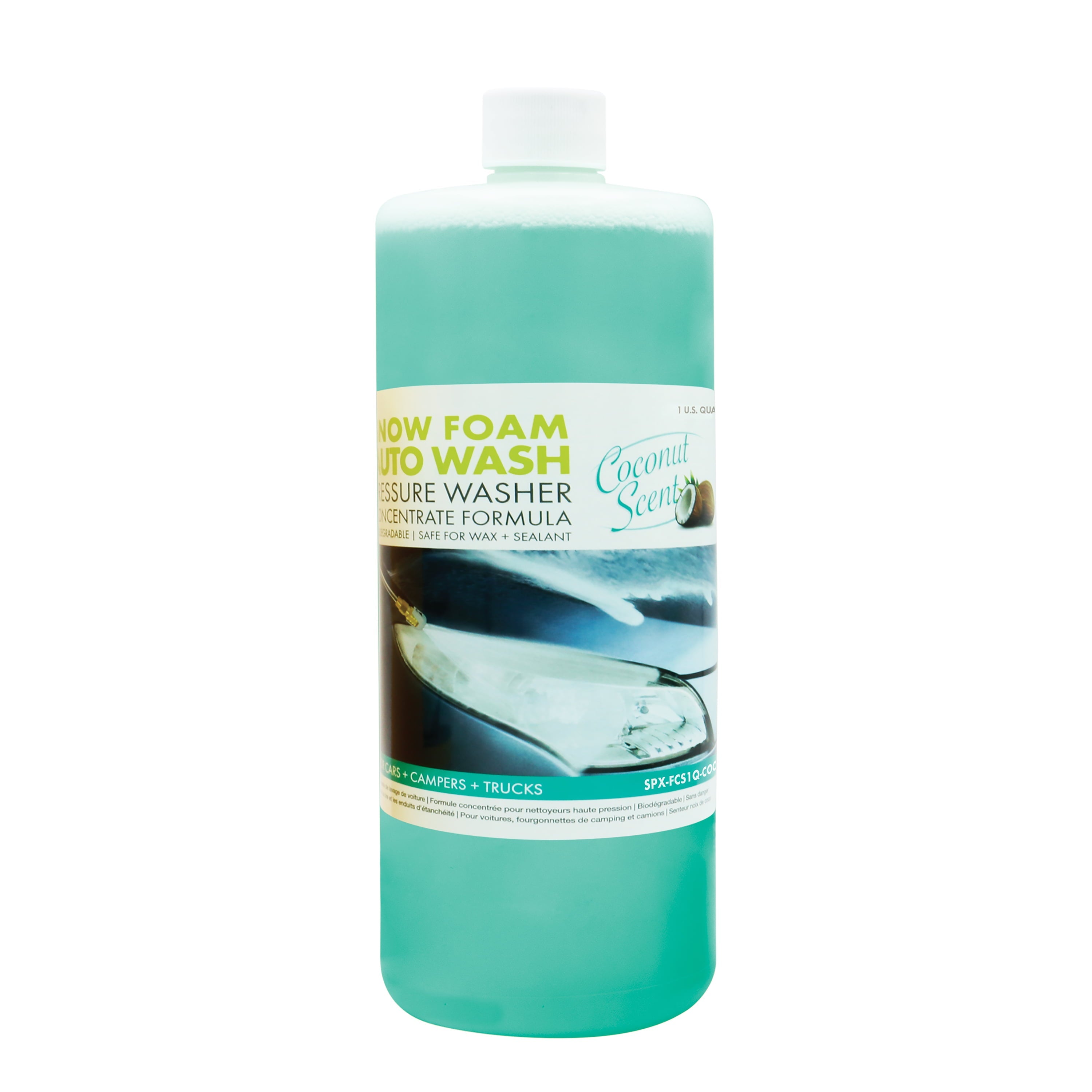 Sun Joe Pressure Washer Auto Snow Foam Trio, Pineapple, Orange-Vanilla, & Coconut Scents, 3-Pack