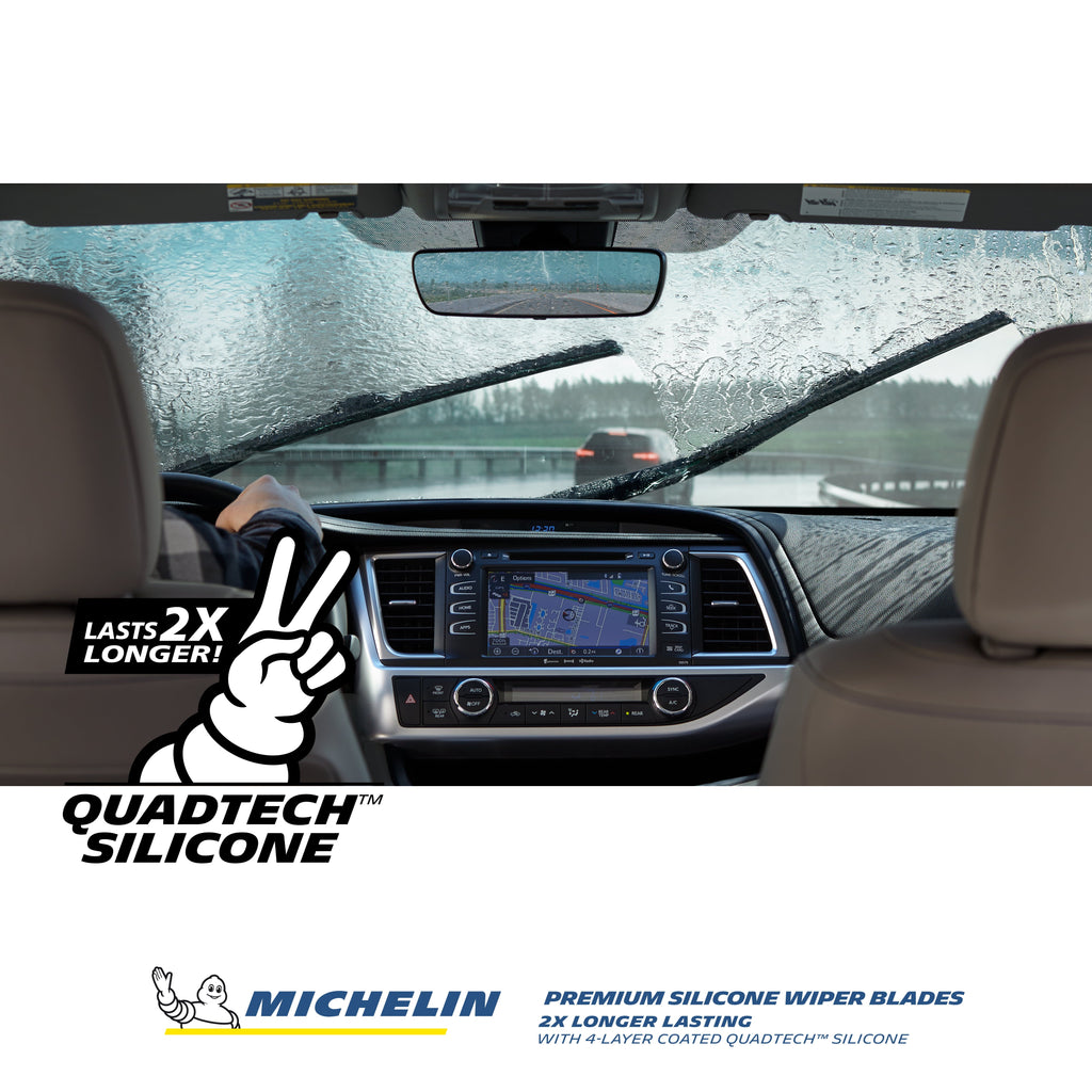 Michelin Endurance XT Advanced Silicone Wiper Blade 24",Last 2X Longer
