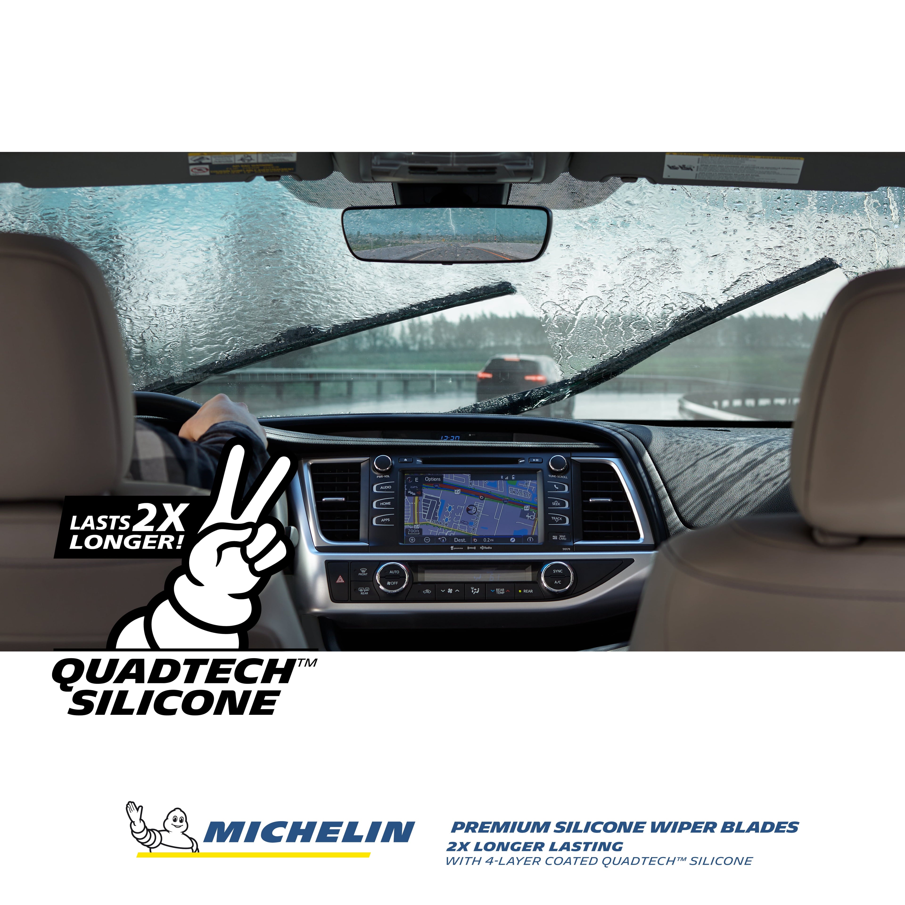 Michelin Endurance XT Advanced Silicone Wiper Blade 24",Last 2X Longer