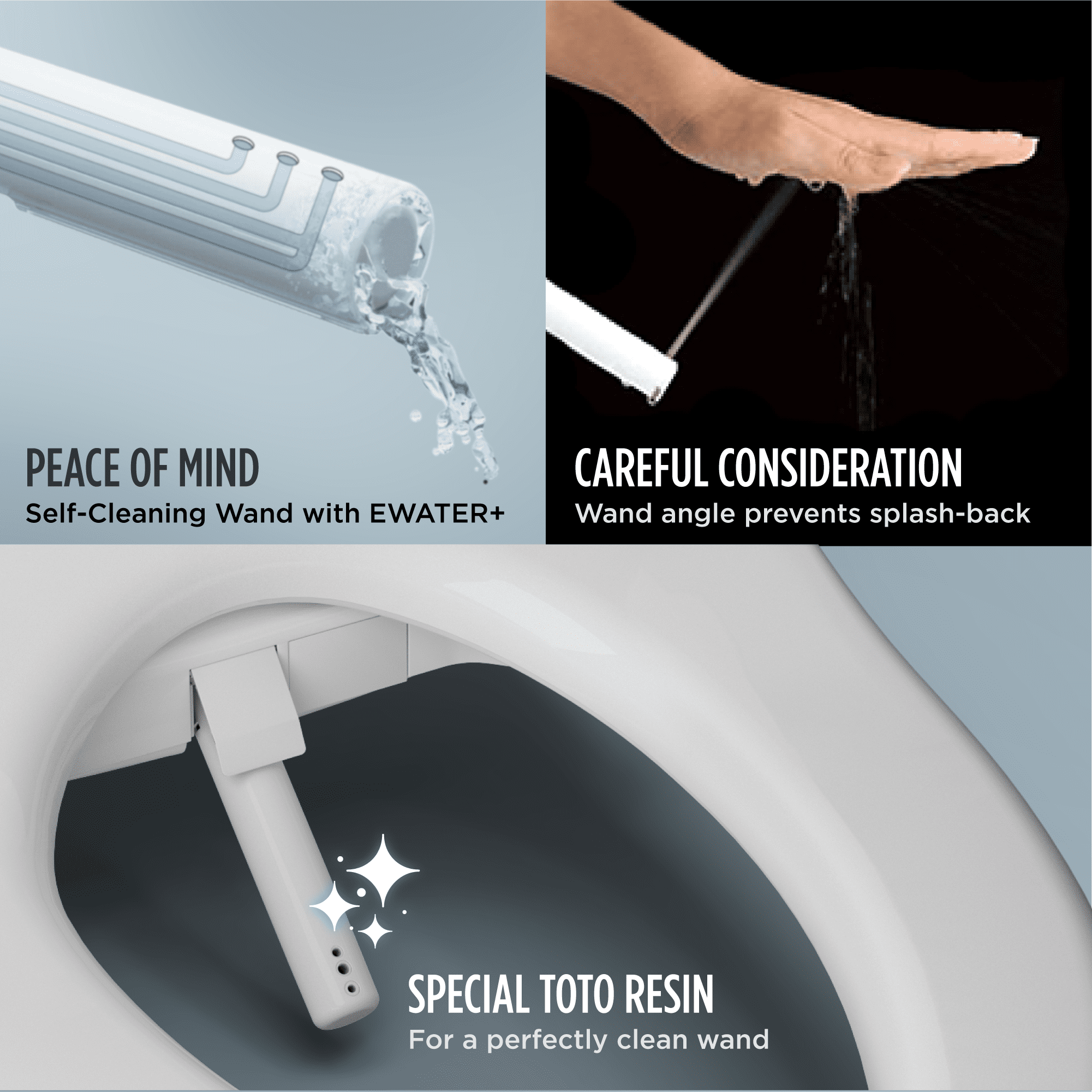 TOTO® WASHLET® C2 Electronic Bidet Toilet Seat with PREMIST and EWATER+ Wand Cleaning, Elongated, Cotton White - SW3074#01