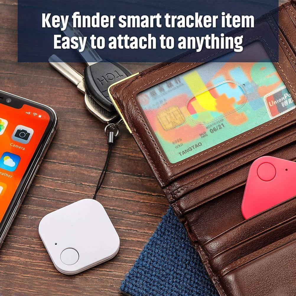 TureClos Anti-lost Alarm Smart Wireless Bluetooth Tracker GPS Alarm Device with Lanyard Child Bag Wallet Key Finder Square Locator