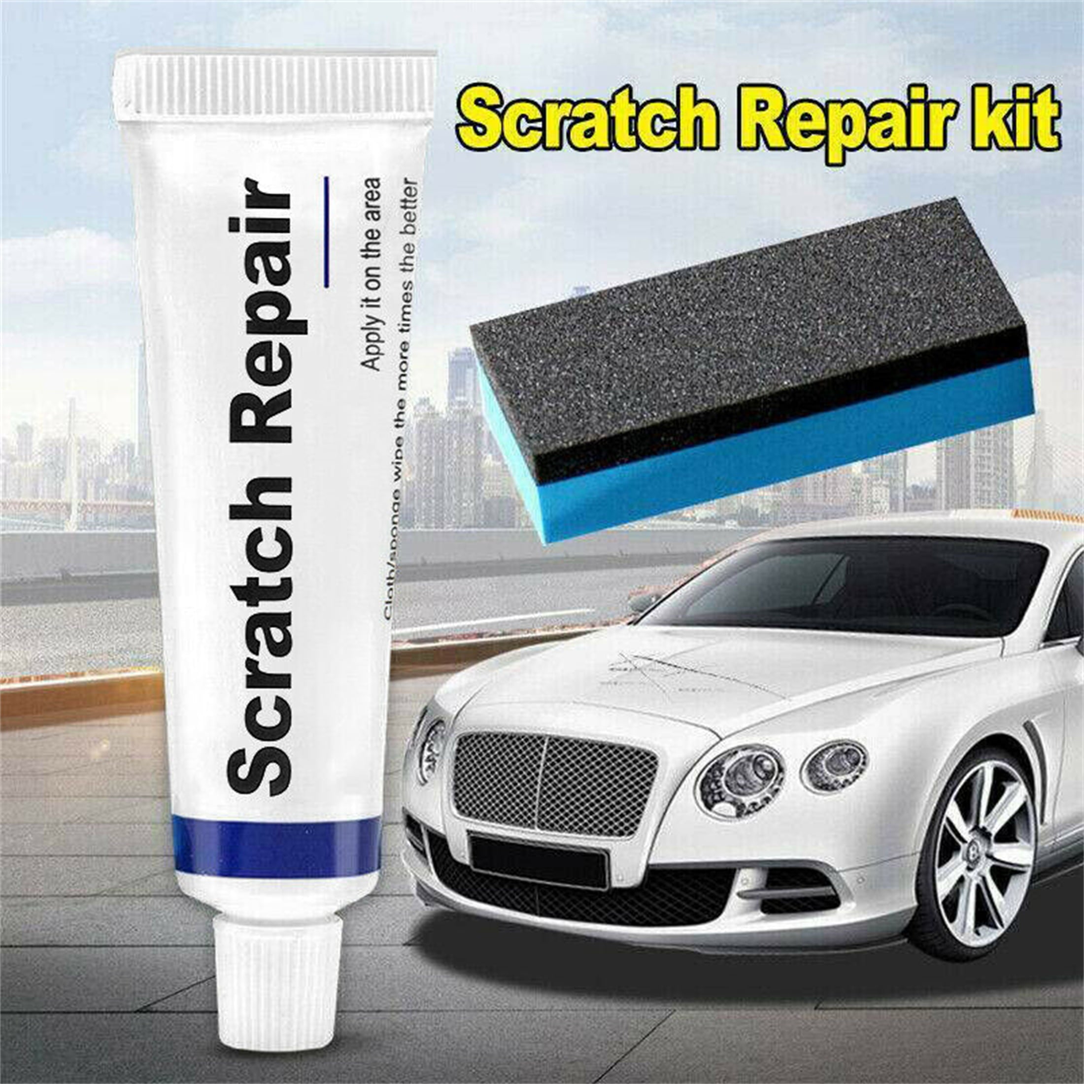 Car Scratch Remover Repair Paint Body Compound Paste Clear Kits Auto Accessories