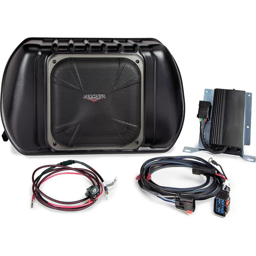 Kicker VSS Multi-Channel Amplifier and Powered Subwoofer Kit for 2011 and Up Jeep Wrangler 2-Door