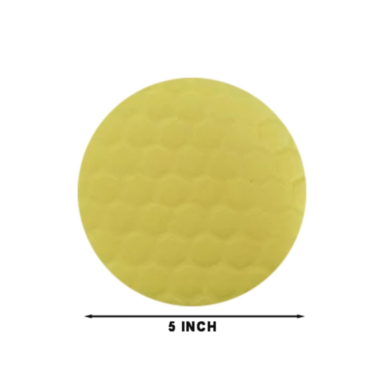 George Buffing Polishing Pads  5Pcs 5 Inch Face For 5.5 Inch 150mm Backing Plate Composite Buffing Sponge Pads Cutting Polishing Pad Kit For Car Buffer Polisher Compounding