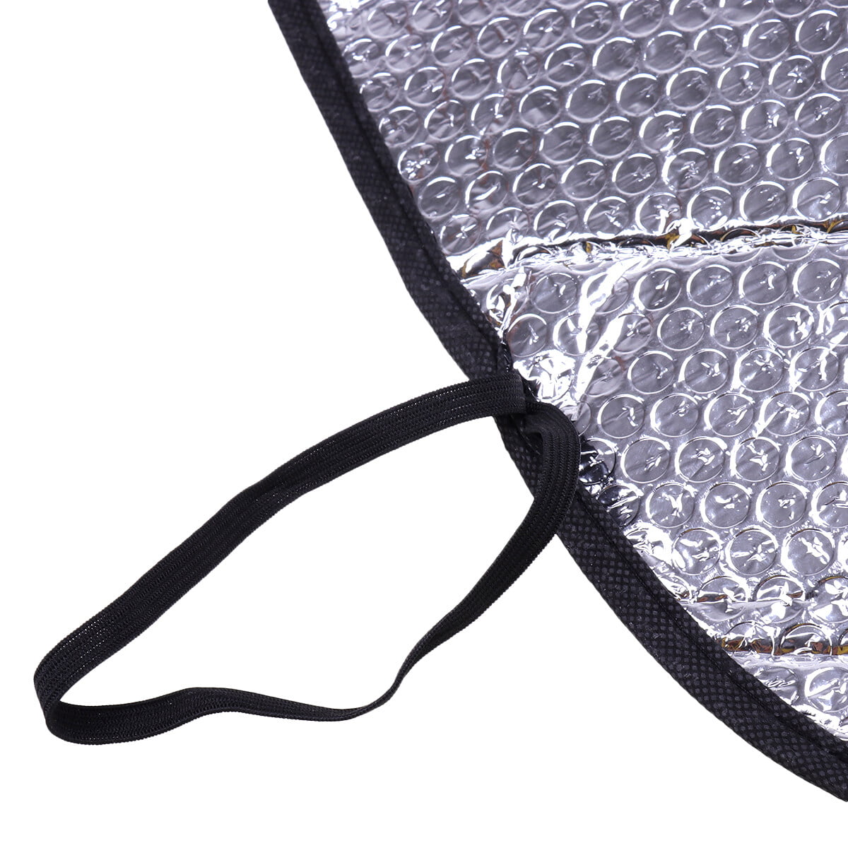 Heat Reflective Visor Car Auto Foldable Windshield Visor Sun Shade Heat Reflective Sun Shield (Silver)