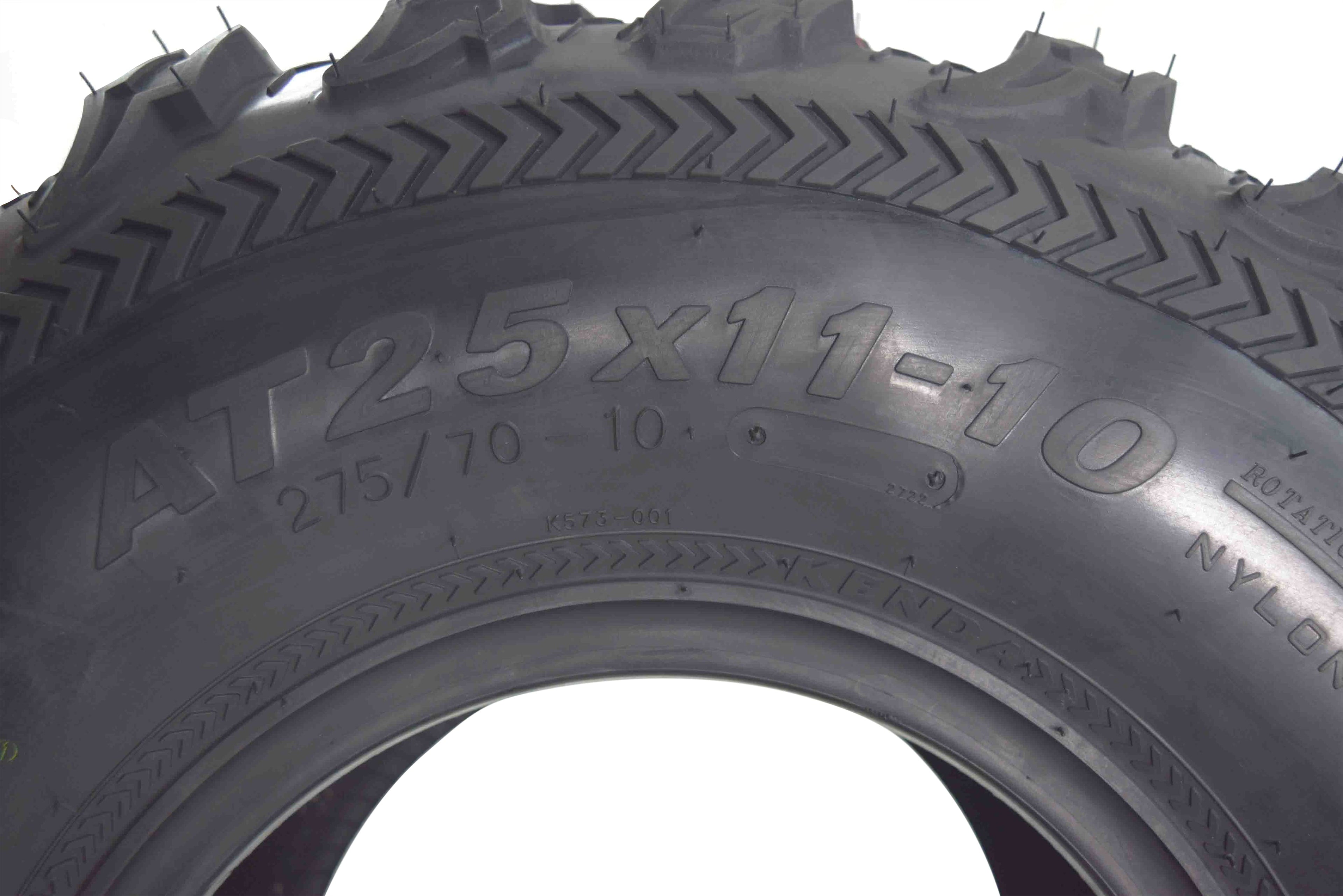 Kenda Bear Claw EX 25x8-12 F 25x10-12 R ATV 6 PLY Tires Bearclaw - 4 Pack Set