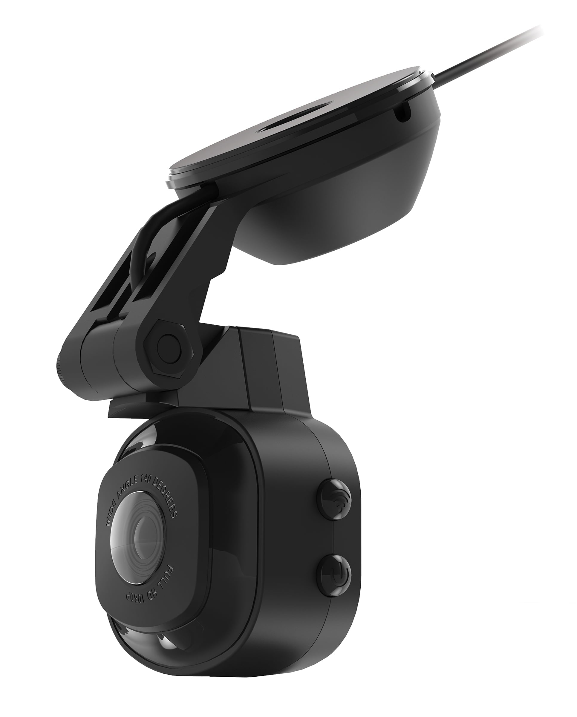 Scosche NEXC11032W-SP1 Full HD Smart Windshield Mount Car Dash Cam Powered by Nexar Black