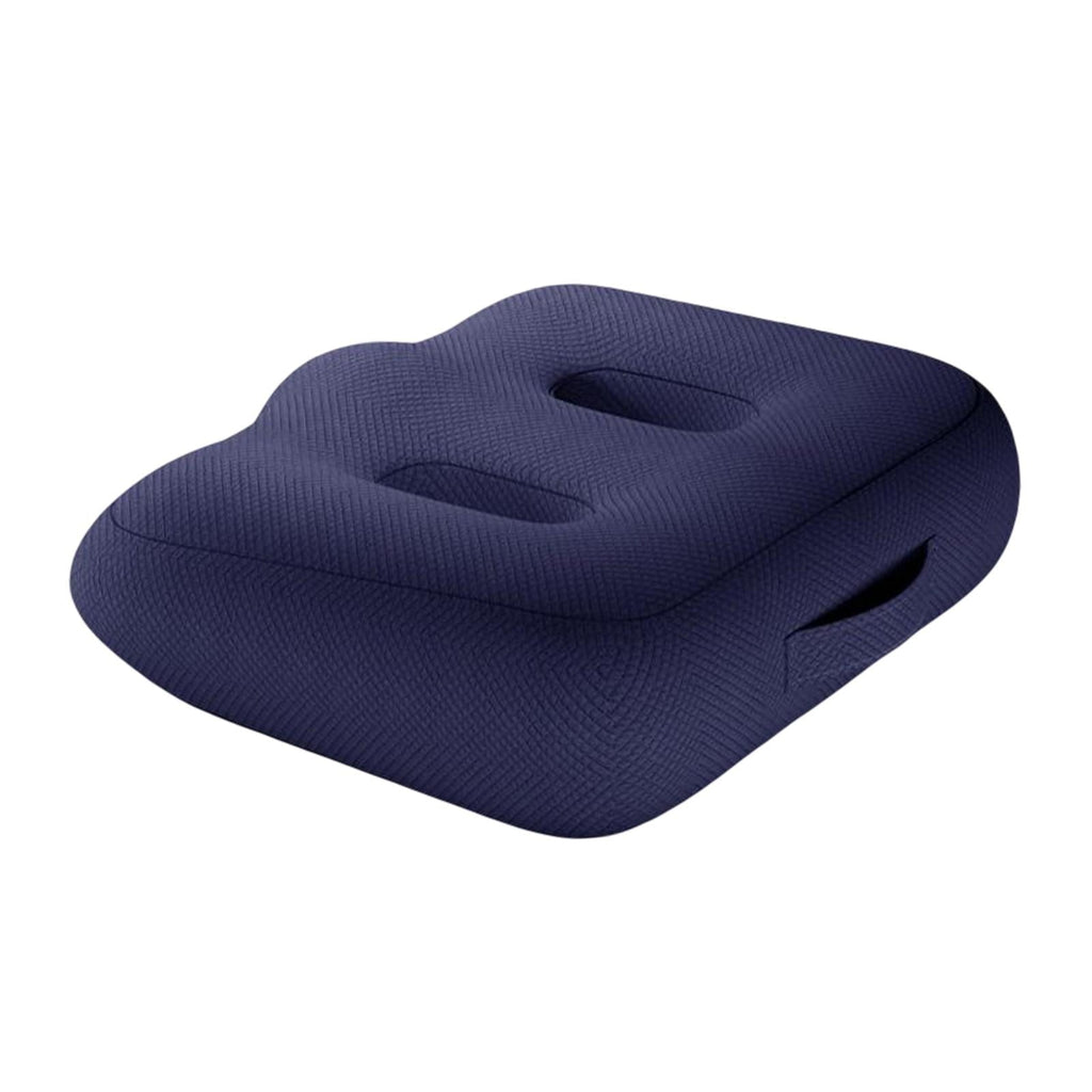 Adult Car booster Cushion, for Short Drivers People Office Chair Portable Comfortable Thickened Breathable Driving Auto Seat Pad ,Blue Style B